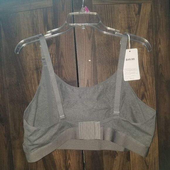 A momcozy Nursing Bra size XXLarge NWT GRAY - Picture 5 of 14